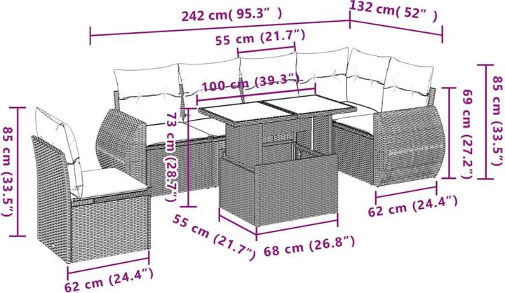 Produktbild vidaXL Remy