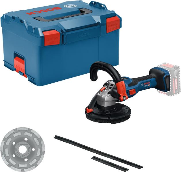 Produktbild Bosch Professional Bosch Blau 0601776201 GBR 18V-15 S 18V Accu Betonslijpmachine xcl. accu en lader in L-BOXX