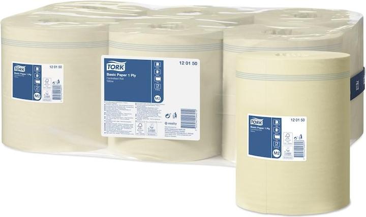 Actual product image Tork Allroundpapir m2 basic centrefeed, carton a 6 ruller (6 x)