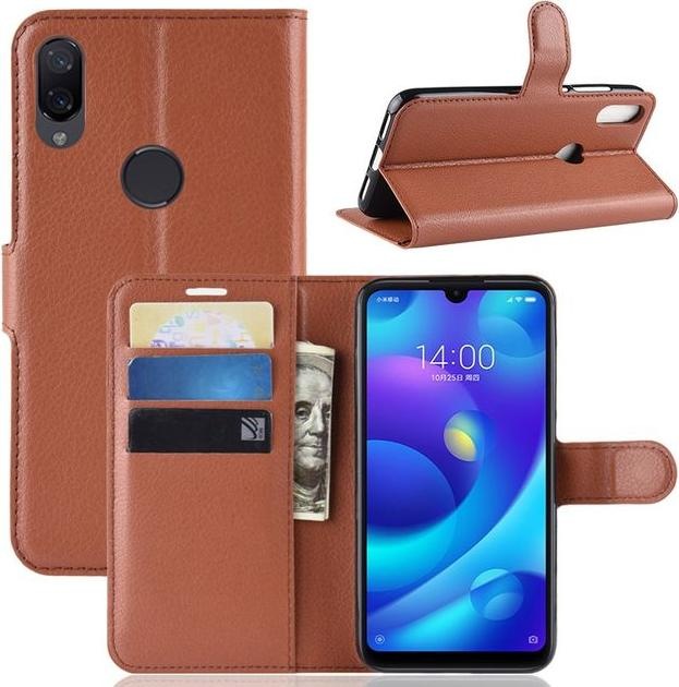 Produktbild MU Classic Litchi Leder Bookcover Series (Xiaomi Mi Play)