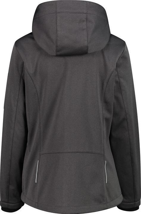 Produktbild CMP Campagnolo Women's Jacket Zip Hood Melange Softshell (36, XS)