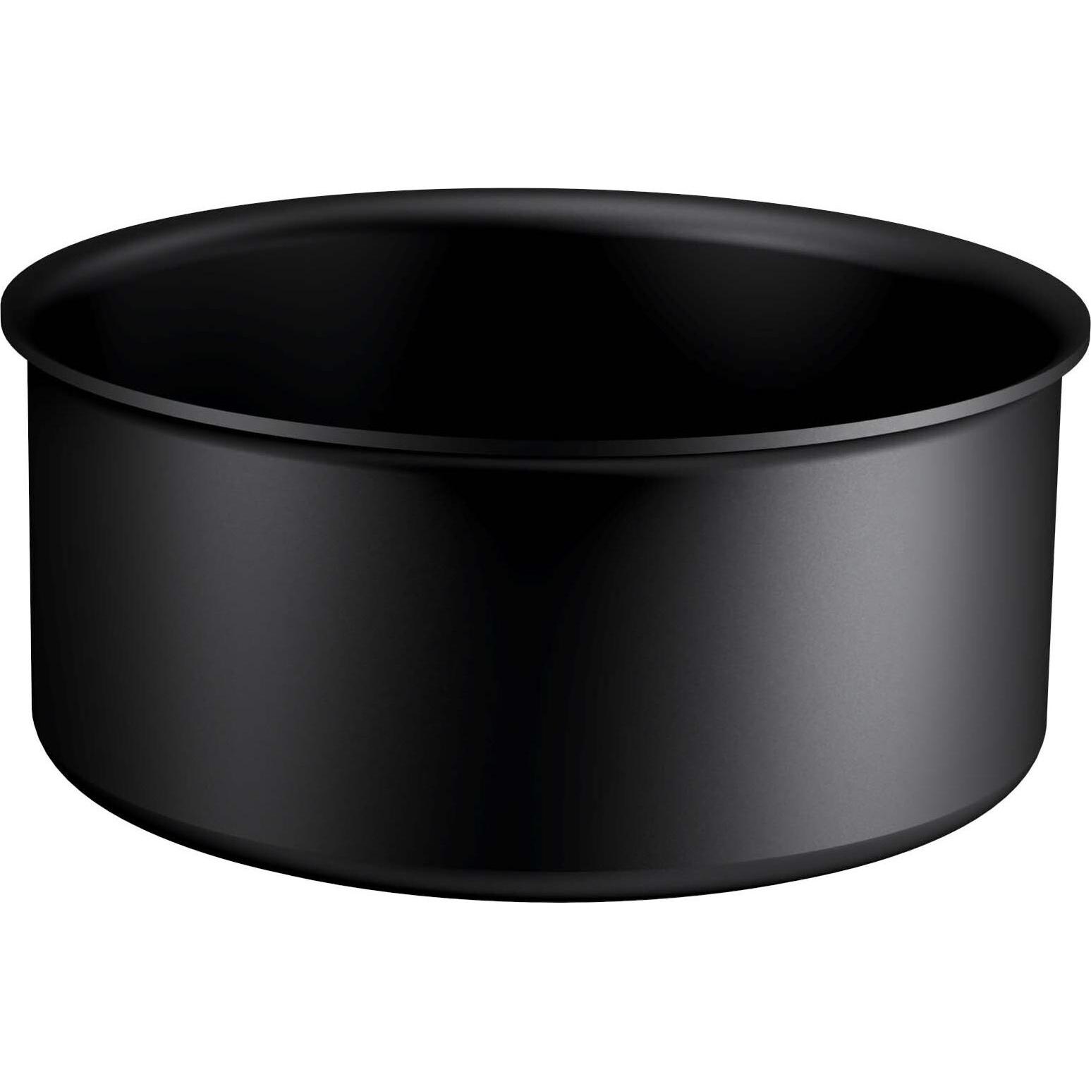 Tefal Ingenio Excellence Fusion Cooking Pot, 20 cm/2.7 l, black, Padella + Pentola, Nero