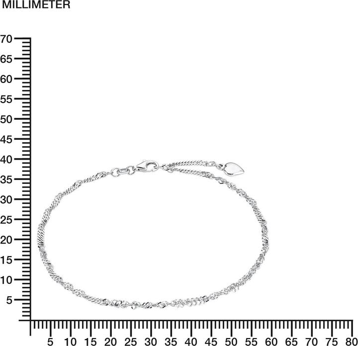 Actual product image Amor Heart (Silver, 25 cm)