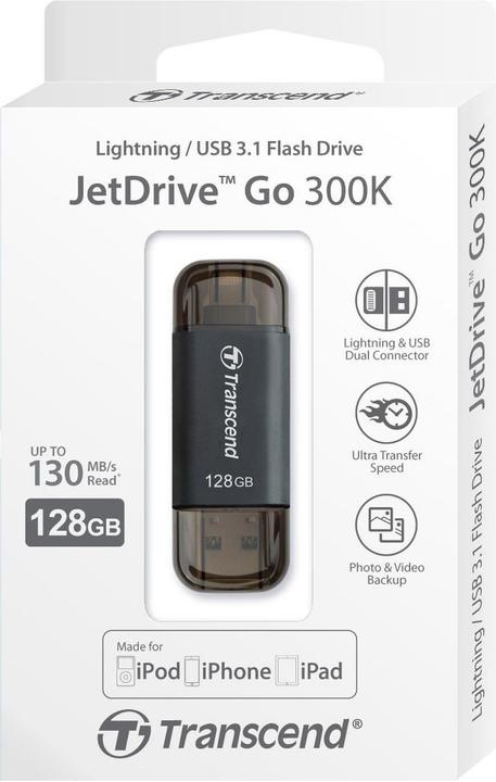 Immagine prodotto Transcend JetDrive Go 300 (128 GB)