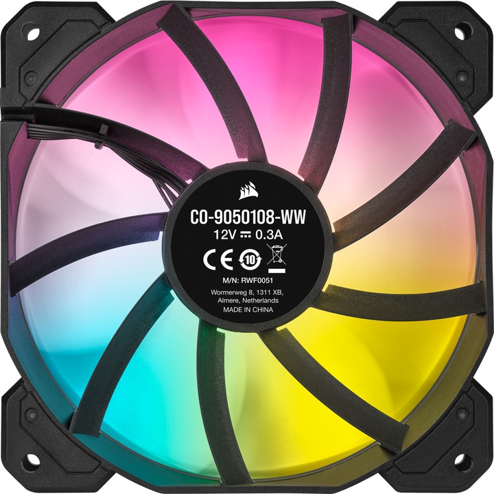 Produktbild Corsair SP120 RGB Elite (120 mm, 1 x)