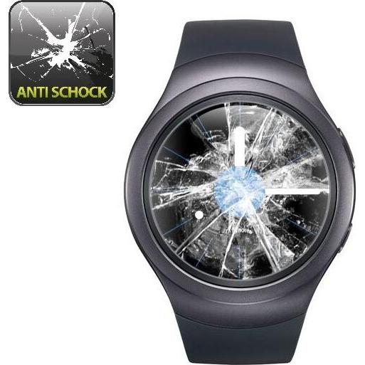 Protectorking 6x Panzerfolie Anti-Shock HD Klar, Smartwatch Schutzfolie