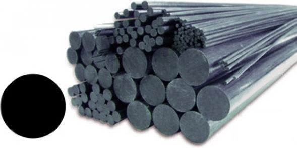 Purecrea Barre ronde en carbone Ø5mm 1m