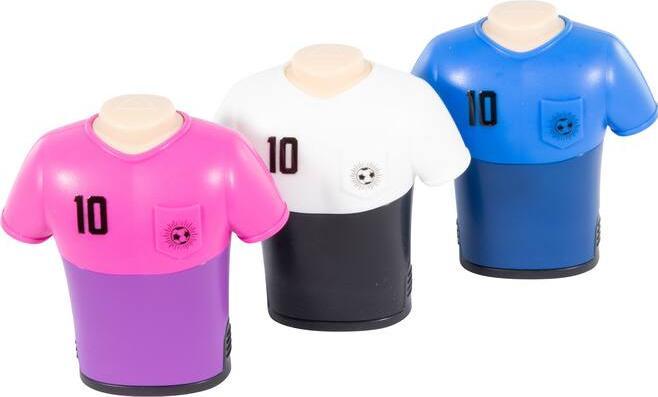 Productafbeelding Stylex Doppelspitzer mit Radiergummi, Fussballtrikot, im Display