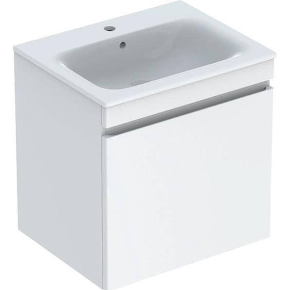 Geberit, Badmöbelset, Renova Plan Set mit Waschtisch u. Unterschrank,1 Schublade, 60x62,2x48cm, 501915