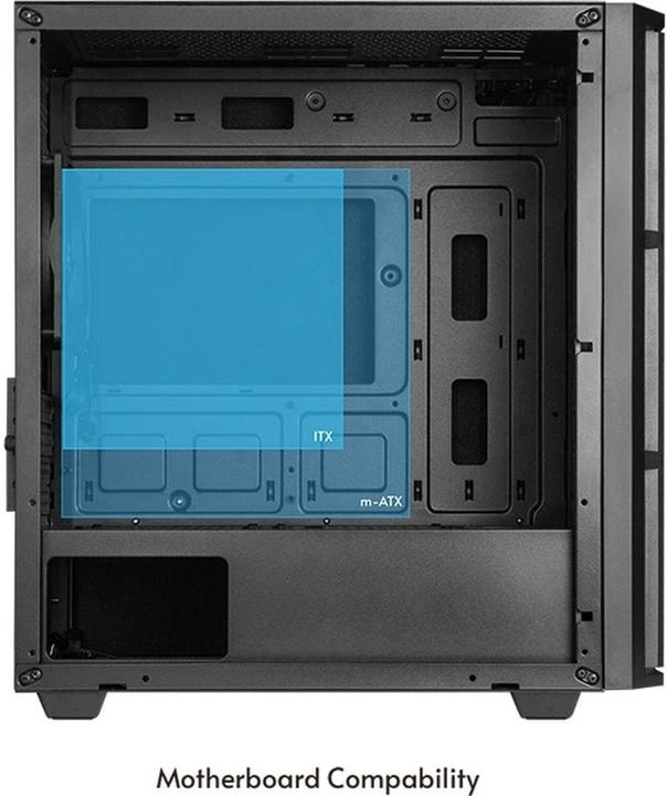 Actual product image Chieftec AZ-01B-OP (Mini-ITX, mATX, uATX)