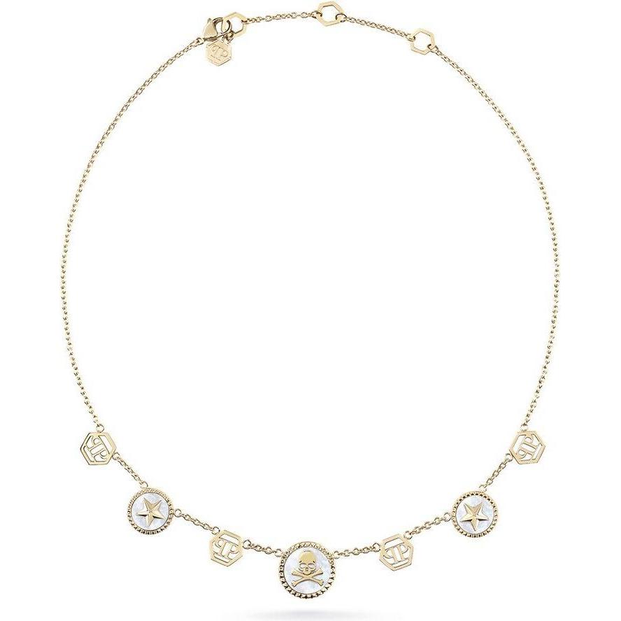 Philipp Plein, Halsschmuck, Kette, (Edelstahl, Recycelt)