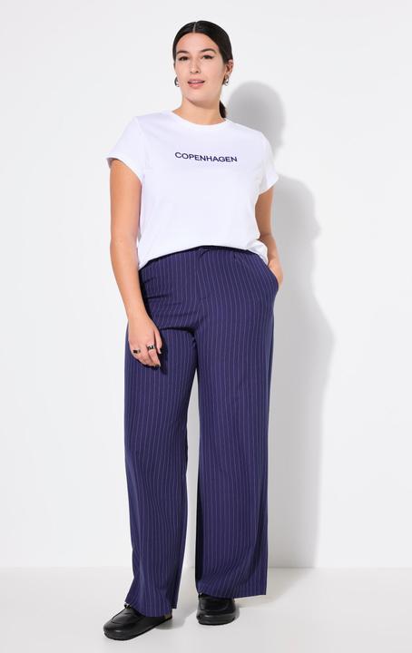 Immagine prodotto Studio Untold Hose, Wide Legs, High Waist, Nadelstreifen (48)