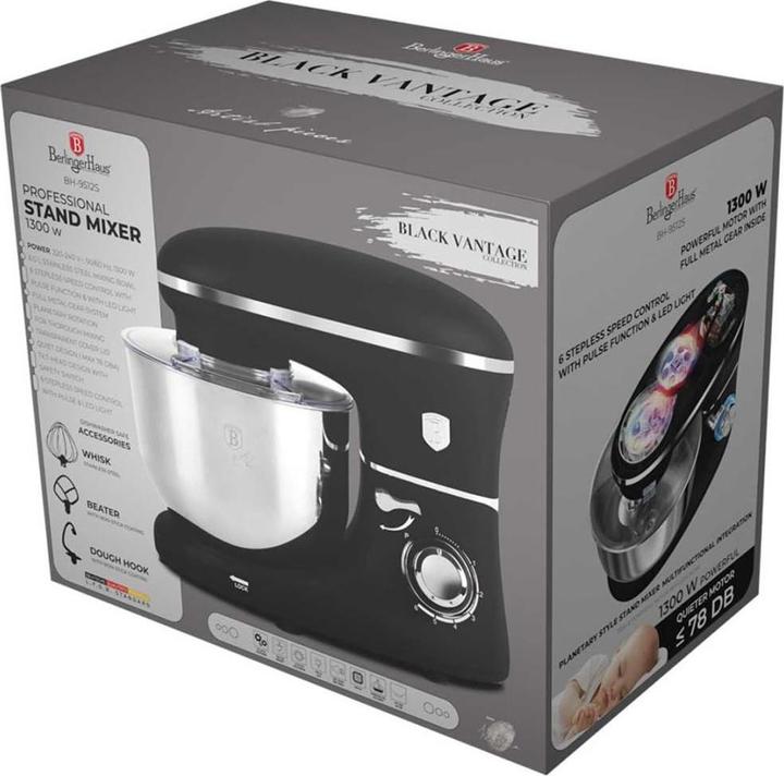 Immagine prodotto BerlingerHaus Collezione Nero Opaco (1300 W)