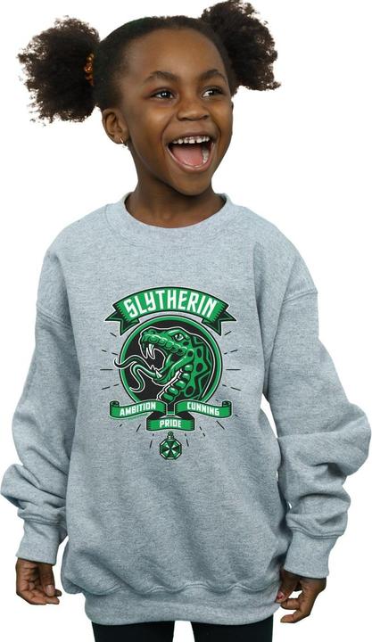Image du produit - Sweat SLYTHERIN TOON CREST - Fille (152, 158)