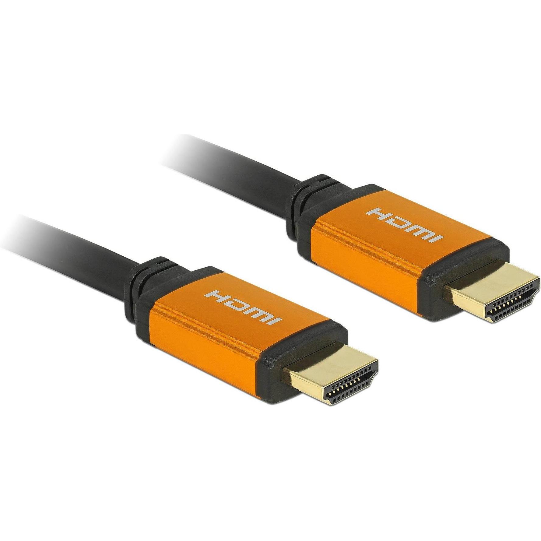 Delock HDMI (Typ A) — HDMI (Typ A) (2 m, HDMI), Video Kabel