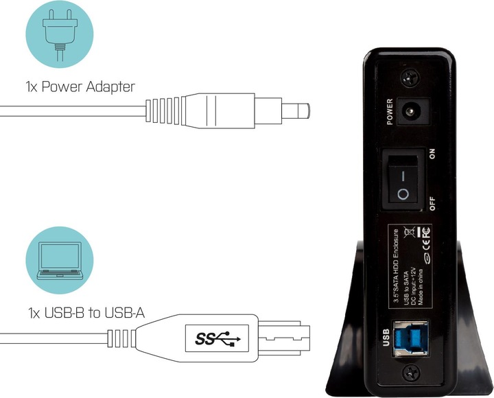 Actual product image i-tec MySafe Advance (3.5")