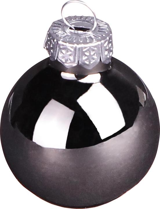 Produktbild Viana Mini Weihnachtskugeln Anthrazit 22St (22x)