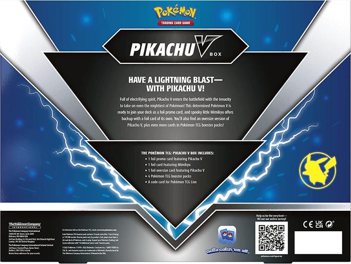 Produktbild Pokémon Pokemon TCG Pikachu V-Box (Englisch)