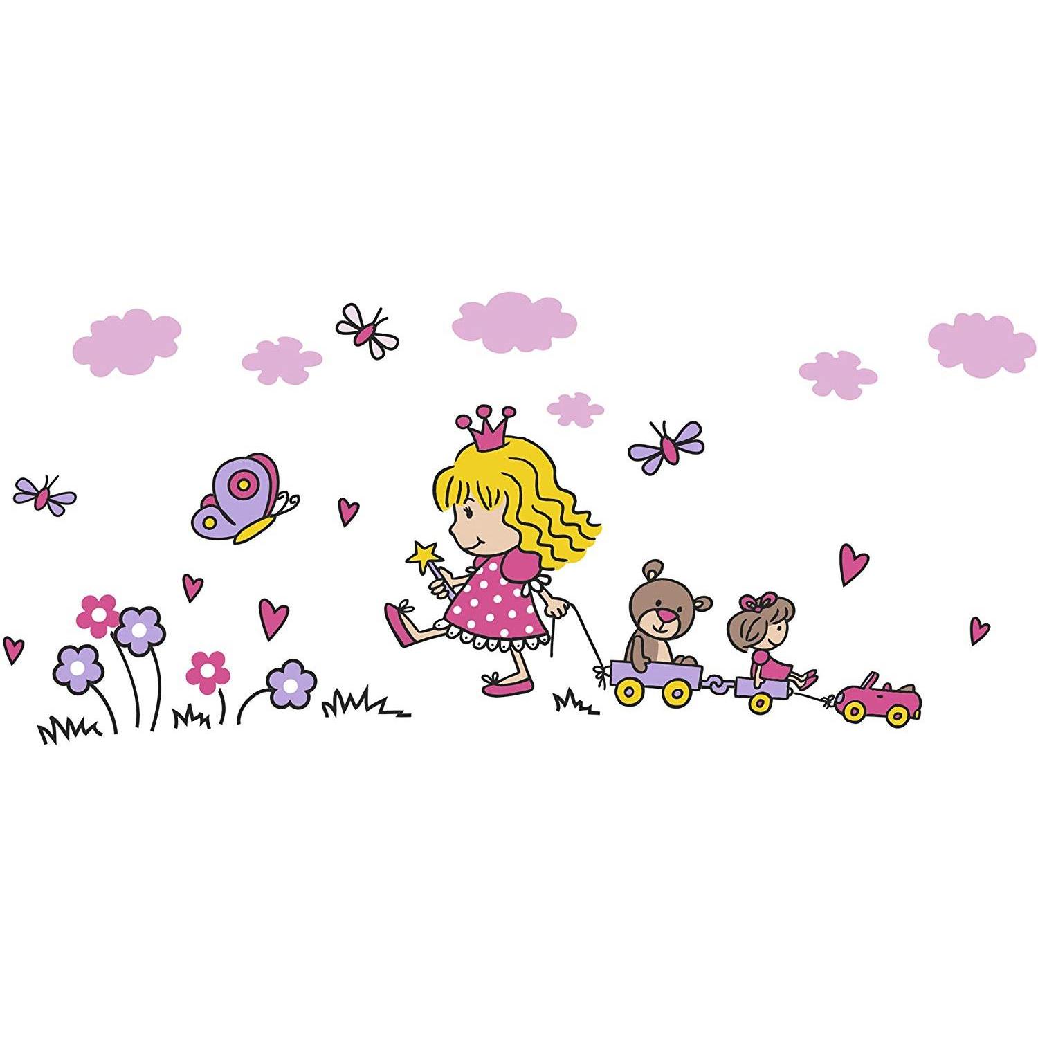 Thumbnail - 6x Emsa, Kindergeschirr + Kinderbesteck, Prinzessin