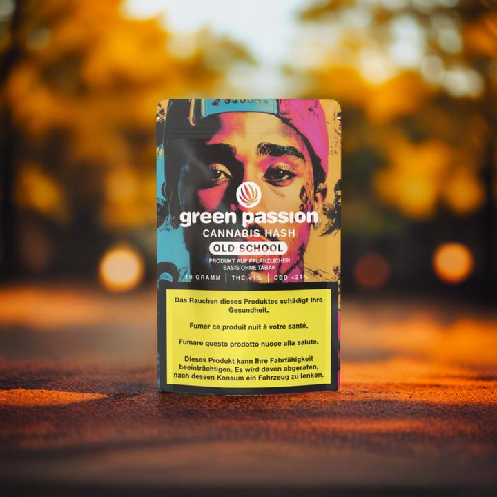 Immagine prodotto Green Passion CBD Hash Old School (2 g, Interno)
