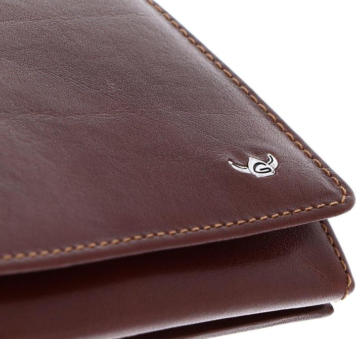 Actual product image Golden Head Colorado wallet RFID leather 10 cm