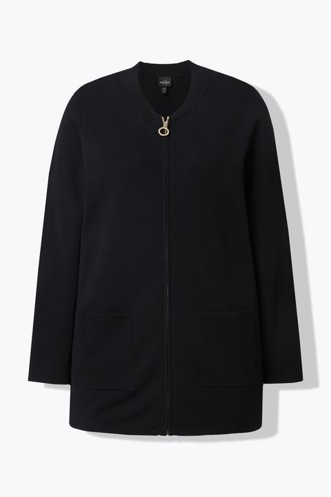 Actual product image Ulla Popken Toggle Close Cardigan (56)