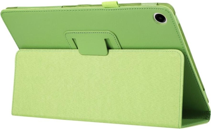 Actual product image Cover-Discount Galaxy Tab A9+ - Bi-fold stand case green (Galaxy Tab A9+)