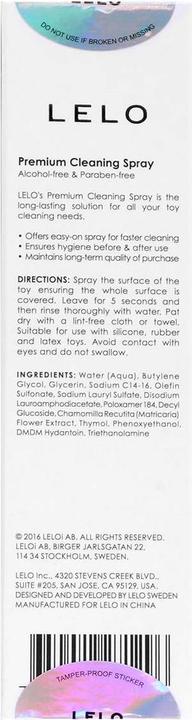 Image du produit LELO Cleaning Spray (60 ml)