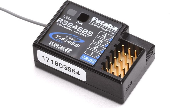 Actual product image Futaba R324SBS T-FHSS Car-T- Receiver