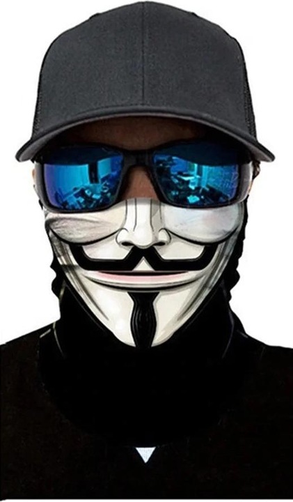 Immagine prodotto Out of the blue Maschera horror a LED bianca