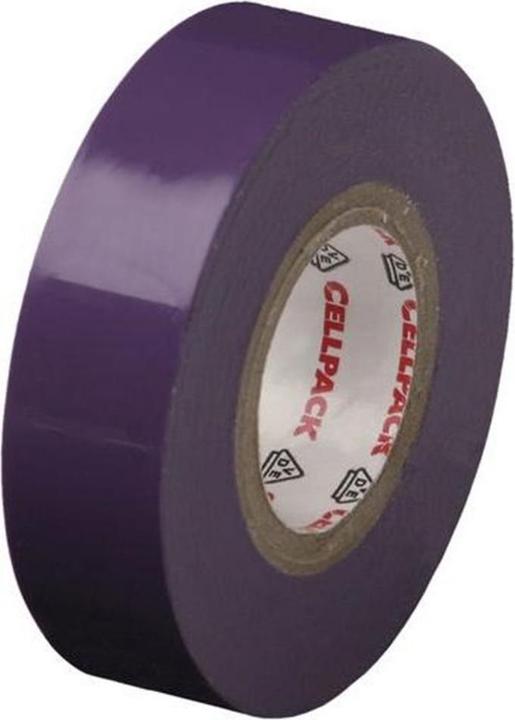 Actual product image CellPack Insulating tape 10 m x 15 mm, Purple (15 mm)