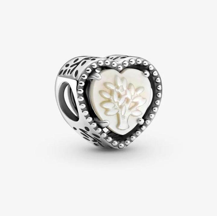 Immagine prodotto Pandora Cuore traforato e ciondolo a forma di albero genealogico (Argento 925)
