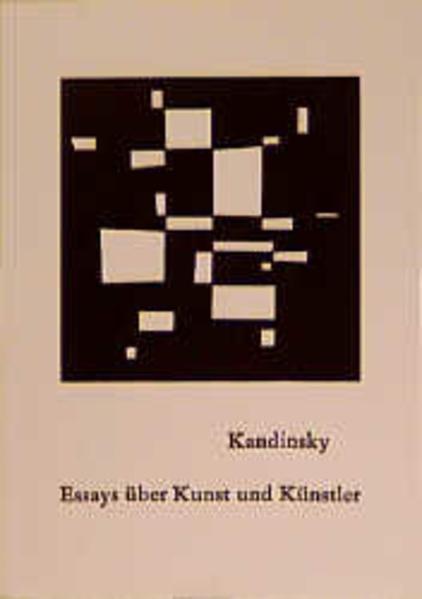 Produktbild Essays über Kunst und Künstler (Deutsch, Wassily Kandinsky, 1986)