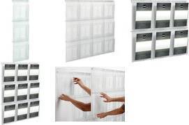 Helit Prospekthalter Wandset (A4)