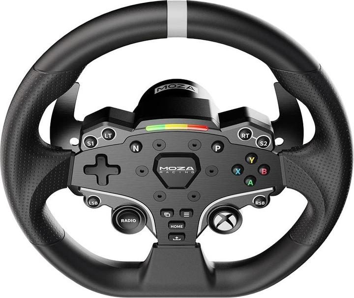 Produktbild Moza Racing R12 V2 Bundle – Direct Drive 12Nm Base + ESX Lenkrad + CRP2 Pedale – Xbox & PC (PC)