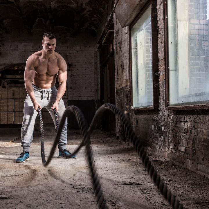 Image du produit Tunturi Corde d'entraînement Battle Rope Cross (12m)