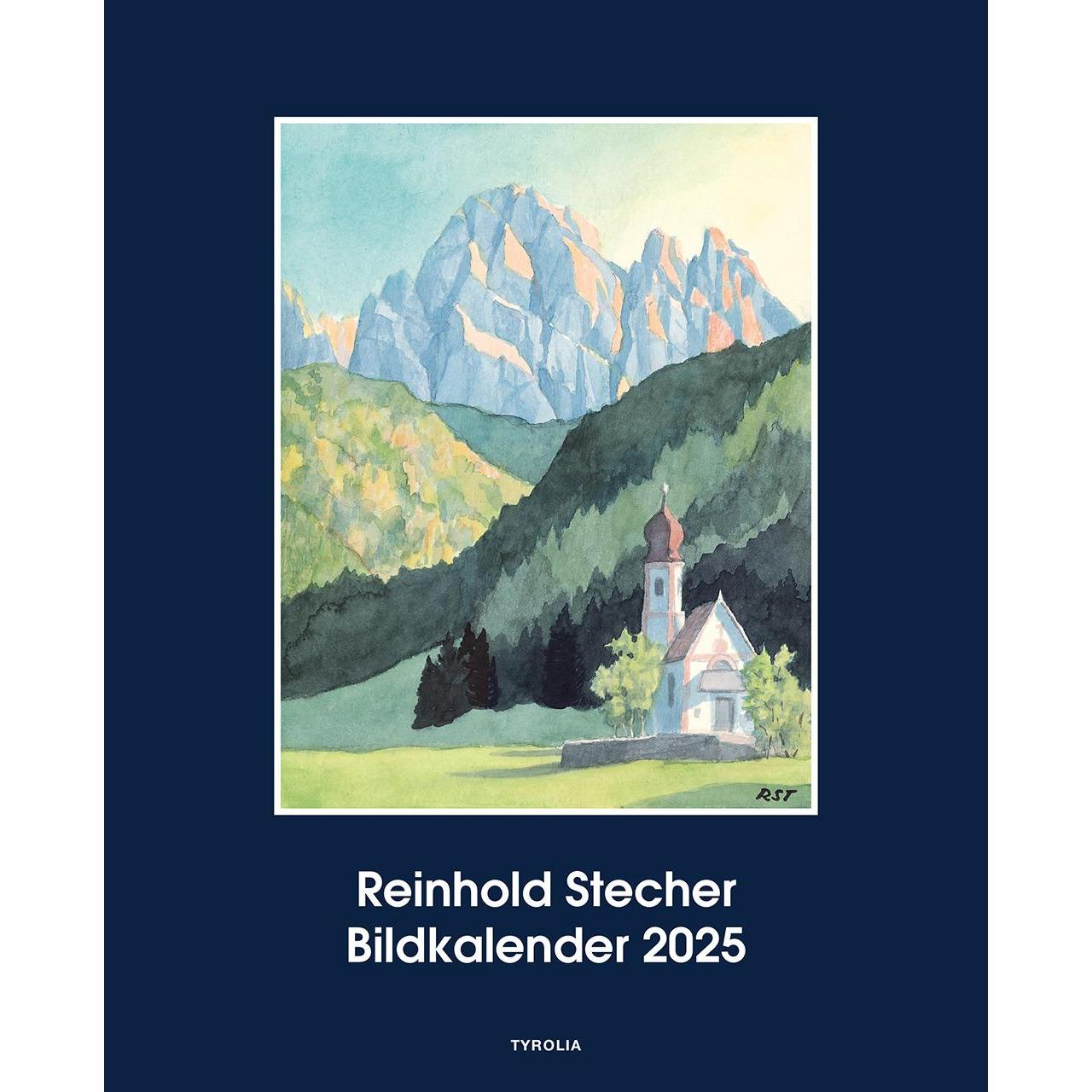 Tyrolia, Agenda, Reinhold Stecher Bildkalender 2025 (Deutsch)