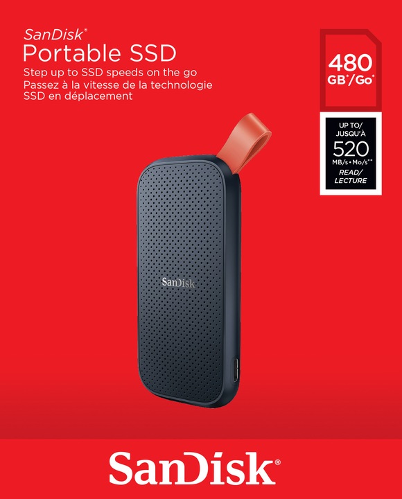Actual product image SanDisk Portable SSD (480 GB)