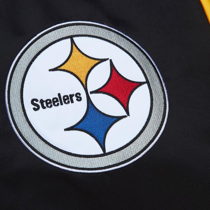 Immagine prodotto Mitchell & Ness M&N Giacca in raso pesante NFL Pittsburgh Steelers - S (S)