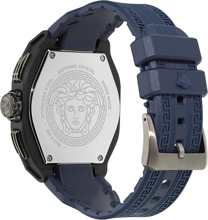 Immagine prodotto Versace Elegante e moderno cronografo con calendario e lancette luminose, impermeabile (Cronografo, 44 mm)