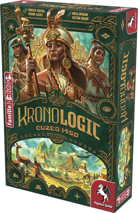 Actual product image Pegasus Kronologic – Cuzco 1450 (German, 1 - 4 Players)