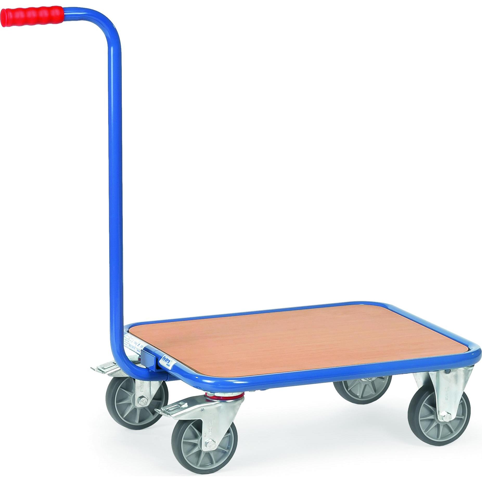 Fetra, Transportwagen, Transportwagen KF 2 60x50cm Holzboden Tragkraft 250kg (250 kg)