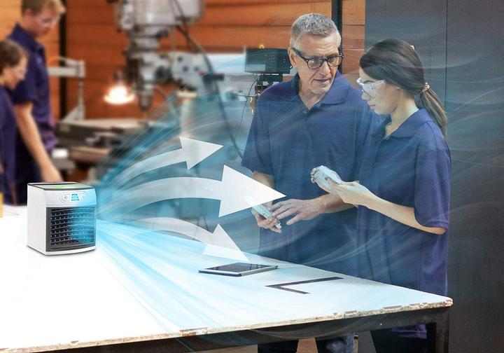 Produktbild Sichler 4er-Set 2in1-Tisch-Luftkühler und -Luftbefeuchter