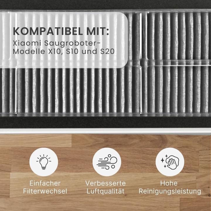 Produktbild Hermex Alternativer Filter für Xiaomi Saugroboter X10 S10 S20