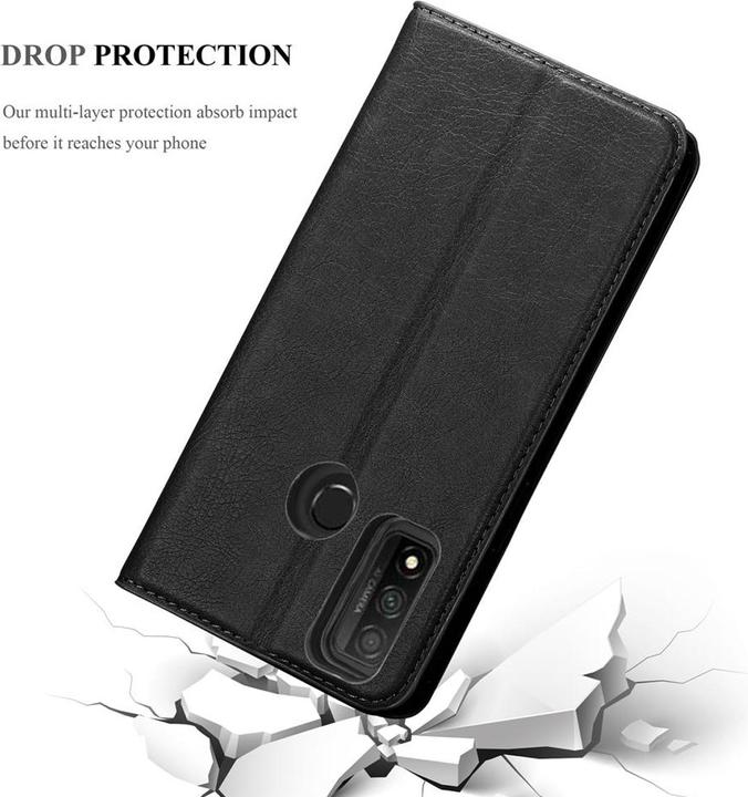 Actual product image Cadorabo Book Invisible Magnet Cover (Huawei P Smart (2020))