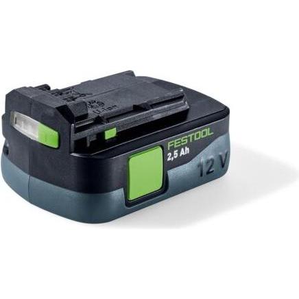 Festool, Werkzeugakku + Ladegerät, Akkupack BP 12 Li 2,5 C (12 V)