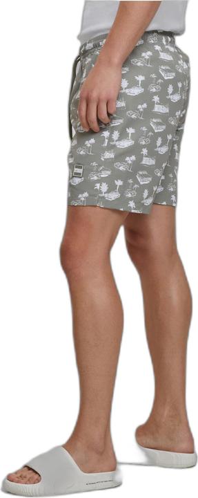 Actual product image Urban Classics Pattern Swim Shorts - 4984 (XL)