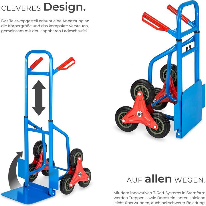 Image du produit tectake Diables d'escalier (100 kg)
