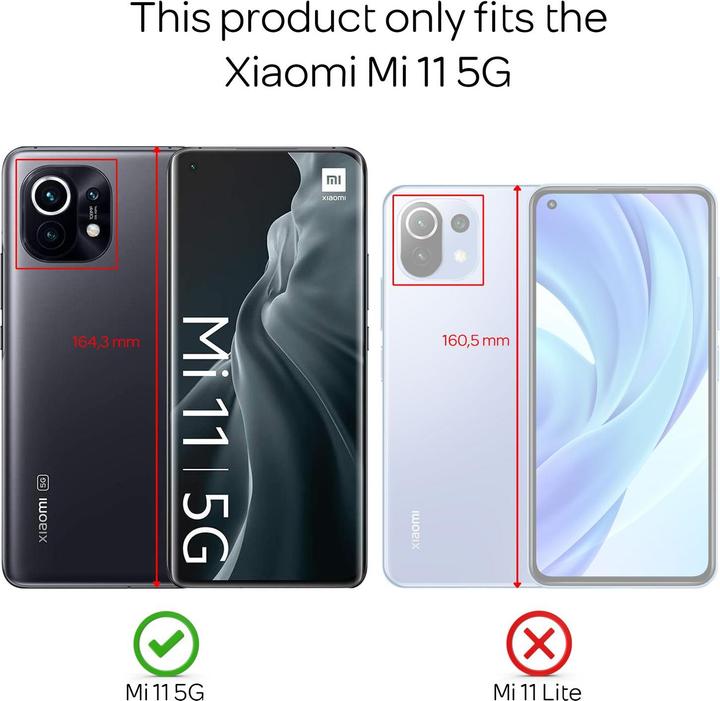 Produktbild Nalia Klare 360 Grad Hülle (Xiaomi Mi 11)