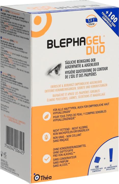 Actual product image Théa Blephagel Duo (Eye care gel, Day)